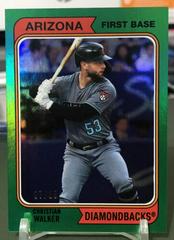 Christian Walker [Green Foil] Baseball Cards 2020 Topps Archives Prices