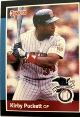 Kirby Puckett Baseball Cards 1988 Panini Donruss All Stars Prices