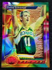 Detlef Schrempf [Refractor] Basketball Cards 1993 Finest Prices