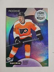 Bobby Brink #LNR-BB Hockey Cards 2022 Upper Deck Synergy Light Up The Night Rookies Prices