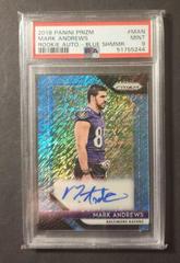 Mark Andrews [Blue Shimmer] Football Cards 2018 Panini Prizm Rookie Autographs Prices