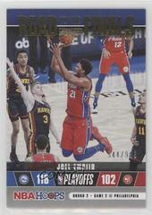 Joel Embiid #48 Basketball Cards 2021 Panini Hoops Road to the Finals Prices