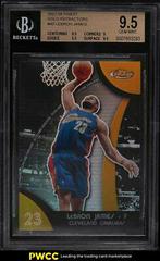 LeBron James [Gold Refractor] Basketball Cards 2007 Finest Prices