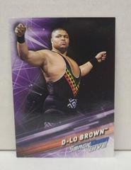D Lo Brown [Purple] Wrestling Cards 2019 Topps WWE Smackdown Live Prices