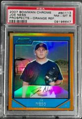 Joe Ness [Orange Refractor] #BC113 Baseball Cards 2007 Bowman Chrome Prospects Prices