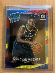Donovan Mitchell [Red, Yellow] Basketball Cards 2017 Panini Donruss Optic Prices