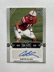 Austin Allen #BA-AA1 Football Cards 2022 Leaf Draft Autographs Prices