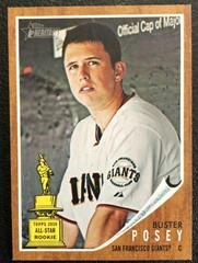 Buster Posey #218 Baseball Cards 2011 Topps Heritage Prices