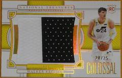 Walker Kessler [Patch Autograph Gold] #113 Basketball Cards 2022 Panini National Treasures Prices