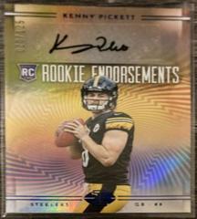 Kenny Pickett #RE-KP Football Cards 2022 Panini Illusions Rookie Endorsements Autographs Prices