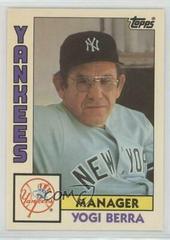 Yogi Berra #13T Baseball Cards 1984 Topps Traded Prices