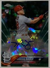 Harrison Bader [Green] Baseball Cards 2018 Topps Chrome Sapphire Rookie Autographs Prices
