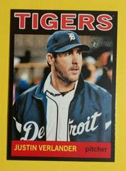 Justin Verlander [Black Border] Baseball Cards 2013 Topps Heritage Prices