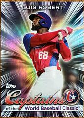 Luis Robert Baseball Cards 2023 Topps World Captains of the Classic Prices