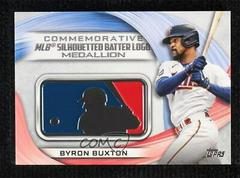 Byron Buxton Baseball Cards 2022 Topps MLB Logo Medallion Relics Prices