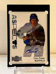 Owen Power [Autograph ] #A-22 Hockey Cards 2022 Skybox Metal Universe Aspects Prices