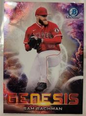 Sam Bachman [Genesis] Baseball Cards 2021 Bowman Draft Genesis Prices