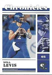 Will Levis #4 Football Cards 2023 Panini Chronicles Draft Picks Prices
