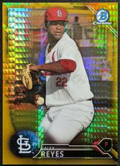 Alex Reyes [Gold] Baseball Cards 2016 Bowman Chrome National Refractors Prices