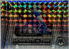 Odell Beckham Jr. [Silver] #MT-11 Football Cards 2023 Panini Mosaic Moments in Time Prices