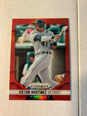 Victor Martinez [Prizm] #37 Baseball Cards 2014 Panini Prizm Prices