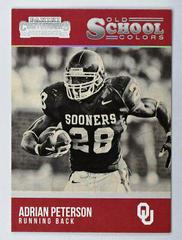 Adrian Peterson Football Cards 2016 Panini Contenders Draft Picks Old School Colors Prices
