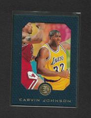 Magic Johnson [Blue] #40 Basketball Cards 1995 Skybox E-XL Prices