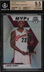 LeBron James [Silver Prizm] #298 Basketball Cards 2019 Panini Mosaic Prices