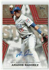 Aramis Ramirez [Gold] #BSA-AR Baseball Cards 2023 Topps Series 1 Stars Autographs Prices