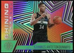 Giannis Antetokounmpo [Emerald] Basketball Cards 2020 Panini Illusions Shining Stars Prices