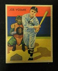 Joe Vosmik #8 Baseball Cards 1936 Diamond Stars Prices