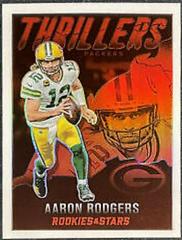 Aaron Rodgers [White] #TH-1 Football Cards 2022 Panini Rookies & Stars Thrillers Prices