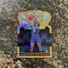 Immanuel Quickley [Crystal Gold] Basketball Cards 2020 Panini Crown Royale Prices