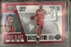 Jabari Smith Jr. [Red Cracked Ice] #4 Basketball Cards 2022 Panini Contenders Optic First Class Ticket Prices