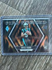 Bryce Young [Black] #FF-2 Football Cards 2023 Panini Phoenix Fire Forged Prices