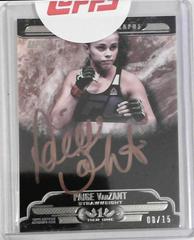 Paige VanZant [Copper] #T1A-PV Ufc Cards 2017 Topps UFC Knockout Tier One Autographs Prices