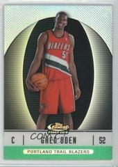 Greg Oden [Green Refractor] Basketball Cards 2006 Finest Prices