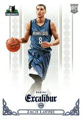Zach LaVine [Blue] Basketball Cards 2014 Panini Excalibur Prices