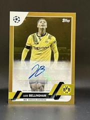 Jude Bellingham [Gold] Soccer Cards 2022 Topps UEFA Club Competitions Autographs Prices