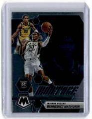 Bennedict Mathurin #25 Basketball Cards 2022 Panini Mosaic Montage Prices