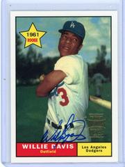 Willie Davis #70 Baseball Cards 2001 Topps Archives Autographs Prices