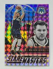Luka Doncic [Purple] #12 Basketball Cards 2022 Panini Mosaic Stare Masters Prices