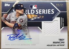 Trey Mancini #WCA-TM Baseball Cards 2023 Topps World Series Champion Autograph Prices