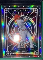 Mike Trout [Holo] Baseball Cards 2022 Panini Donruss Optic Mythical Prices