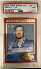 Sandy Koufax [Red] Baseball Cards 2018 Topps Brooklyn Collection Autographs Prices