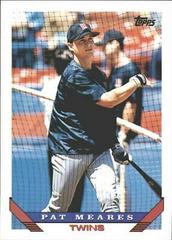 Pat Meares #98T Baseball Cards 1993 Topps Traded Prices