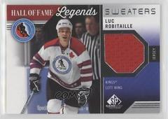 Luc Robitaille #HOF-LR Hockey Cards 2021 SP Game Used HOF Legends Sweaters Prices