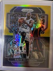 David Robinson [Black Gold Prizm] Basketball Cards 2021 Panini Prizm Prices