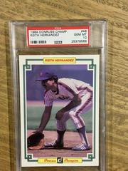 Keith Hernandez #46 Baseball Cards 1984 Donruss Champions Prices