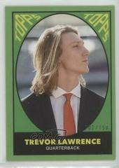 Trevor Lawrence [Green] Football Cards 2021 Topps X Trevor Lawrence Prices